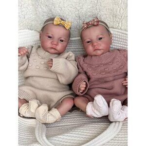 Lifelike Reborn Baby Doll 19 inch 48 cm Soft Body Realistic Look Newborn Doll